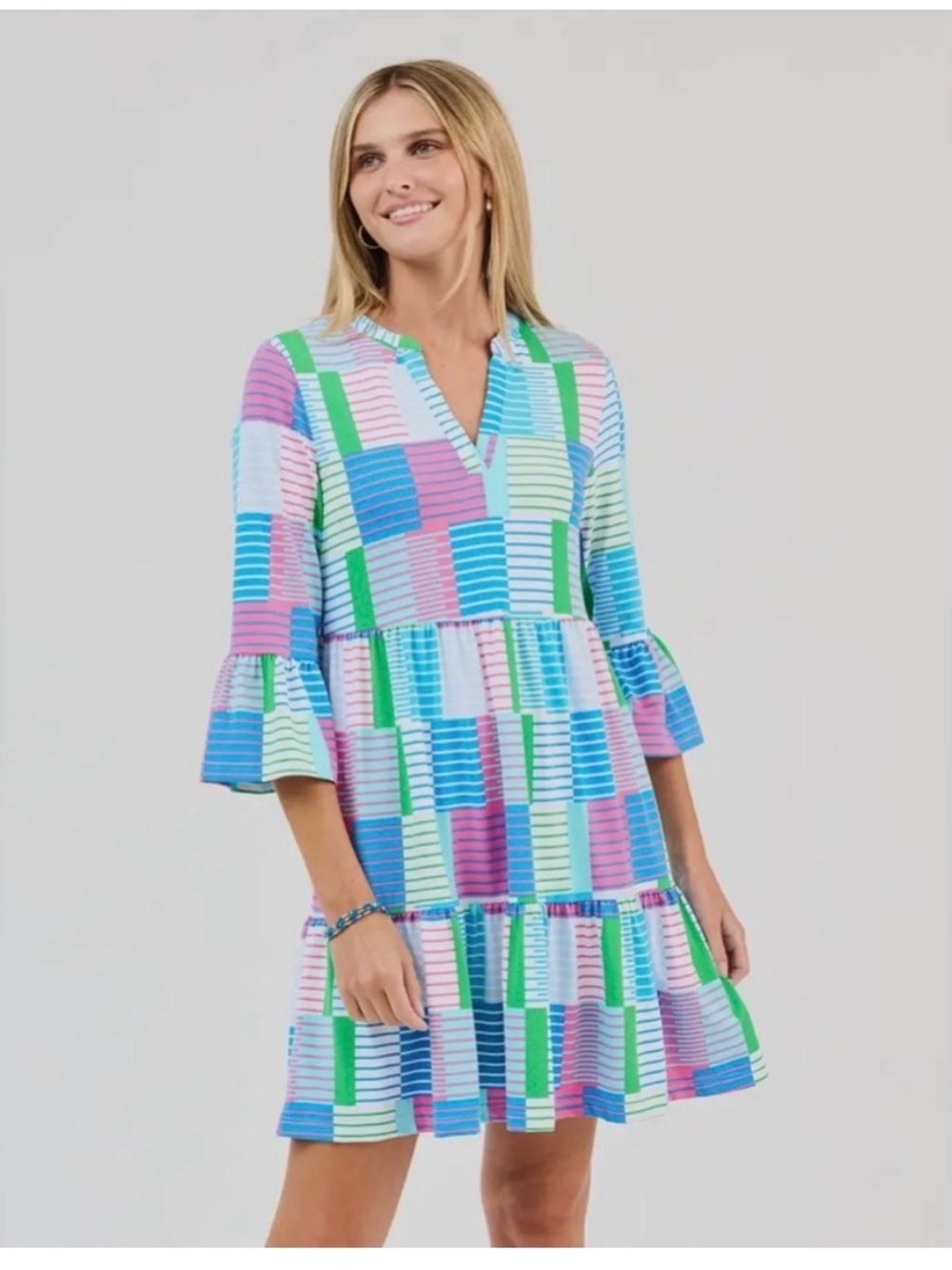 Mary Square Laguna dress in yacht club